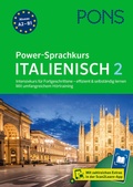 Cover: PONS Power-Sprachkurs Italienisch 2 - PONS Langenscheidt
