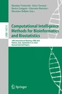 Cover: Computational Intelligence Methods for Bioinformatics and Biostatistics - Springer