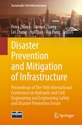 Cover: Disaster Prevention and Mitigation of Infrastructure - Springer