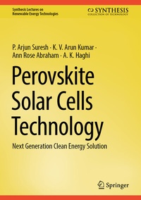 Enlarge image Cover: Perovskite Solar Cells Technology - Springer