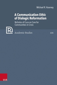 Enlarge image Cover: A Communication Ethic of Dialogic Reformation - Vandenhoeck & Ruprecht
