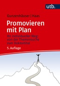 Cover: Promovieren mit Plan - UTB