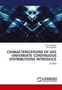 Enlarge image Cover: Characterizations of 405 Univariate Continuous Distributions Introduce - LAP Lambert Academic Publishing