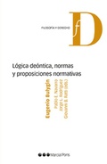 Cover: L&oacute;gica de&oacute;ntica, normas y proposiciones normativas - Marcial Pons SdH