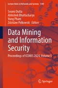 Cover: Data Mining and Information Security - Springer