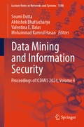 Cover: Data Mining and Information Security - Springer