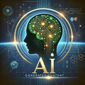 Cover: AI-Generated Content (AI & Wealth Creation, #8) - FutureFortuneAI