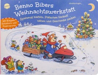 Abbildung von: Benno Bibers Weihnachtswerkstatt. Spielzeug basteln, Plätzchen backen, nähen und Geschenke packen - Arena