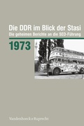 Abbildung von: Die DDR im Blick der Stasi 1973 - Vandenhoeck & Ruprecht