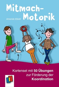 Abbildung von: Mitmach-Motorik: Kartenset mit 50 Übungen zur Förderung der Koordination - Verlag an der Ruhr