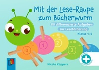 Abbildung von: Mit der Lese-Raupe zum Bücherwurm - Klasse 1-4 - Verlag an der Ruhr
