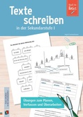 Cover: Texte schreiben in der Sekundarstufe I - Verlag an der Ruhr