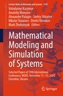 Cover: Mathematical Modeling and Simulation of Systems - Springer