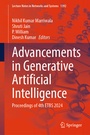 Cover: Advancements in Generative Artificial Intelligence - Springer Nature Switzerland AG