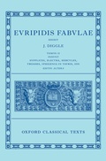 Cover: Euripides: Fabulae Vol. II (Euripidis Fabulae Tomus II, Supplices, Electra, Hercules, Troades, Iphigenia in Tauris, Ion) - Oxford University Press