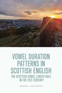 Abbildung von: Vowel Duration Patterns in Scottish English - Edinburgh University Press