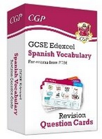 Abbildung von: New GCSE Edexcel Spanish: Vocabulary Revision Question Cards (for exams from 2026) - Coordination Group Publications Ltd (CGP)