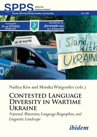 Enlarge image Cover: Contested Language Diversity in Wartime Ukraine - ibidem