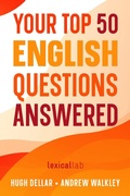 Cover: Your Top 50 English Questions Answered - Wayzgoose Press