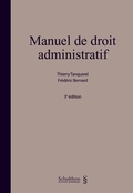 Cover: Manuel de droit administratif - Schulthess Juristische Medien