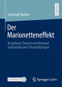 Abbildung von: Der Marionetteneffekt - Springer Gabler