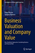 Cover: Business Valuation and Company Value - Springer