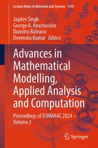 Enlarge image Cover: Advances in Mathematical Modelling, Applied Analysis and Computation - Springer