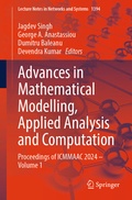 Cover: Advances in Mathematical Modelling, Applied Analysis and Computation - Springer
