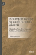 Cover: The European Banking Regulation Handbook, Volume II - Palgrave Macmillan