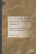 Cover: The European Banking Regulation Handbook, Volume II - Palgrave Macmillan