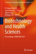 Cover: Biotechnology and Health Sciences - Springer Nature Switzerland AG