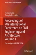 Cover: Proceedings of 7th International Conference on Civil Engineering and Architecture, Volume 1 - Springer