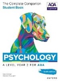 Cover: A Level Psychology: The Complete Companions for AQA Psychology A Level: Year 2 Student Book, 6th Edition - Oxford University Press