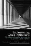 Cover: Rediscovering Greek Institutions - Edinburgh University Press