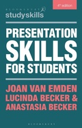 Cover: Presentation Skills for Students - Bloomsbury Academic