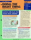Cover: Doing the Right Thing - Brookes Publishing Co