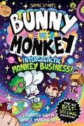 Cover: Bunny vs Monkey: Intergalactic Monkey Business! (a Phoenix Comic Book): Winner of the British Book Award for Best Graphic Novel - DFB Phoenix