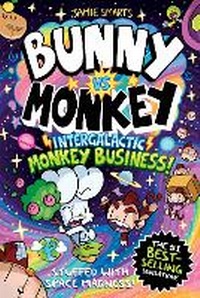 Enlarge image Cover: Bunny vs Monkey: Intergalactic Monkey Business! (a Phoenix Comic Book): Winner of the British Book Award for Best Graphic Novel - DFB Phoenix