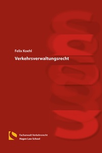 Abbildung von: Verkehrsverwaltungsrecht - Hagener Wissenschaftsverlag