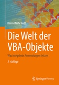 Cover: Die Welt der VBA-Objekte - Springer Vieweg