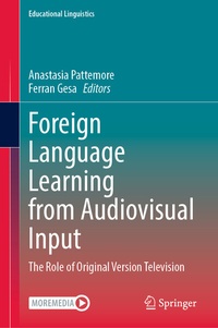 Abbildung von: Foreign Language Learning from Audiovisual Input - Springer