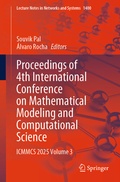 Cover: Proceedings of 4th International Conference on Mathematical Modeling and Computational Science - Springer