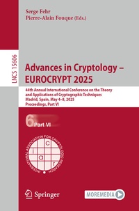 Abbildung von: Advances in Cryptology - EUROCRYPT 2025 - Springer