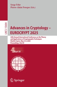 Abbildung von: Advances in Cryptology - EUROCRYPT 2025 - Springer