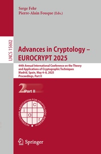Abbildung von: Advances in Cryptology - EUROCRYPT 2025 - Springer