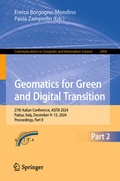 Bild: Geomatics for Green and Digital Transition - Springer