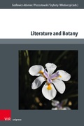Cover: Literature and Botany - Brill Deutschland