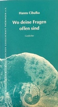 Cover: Wo deine Fragen offen sind - Literarische Gesellschaft Th&uuml;ringen