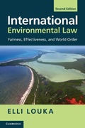 Abbildung von: International Environmental Law - Cambridge University Press