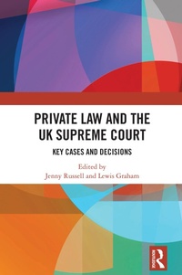 Abbildung von: Private Law and the UK Supreme Court - Routledge